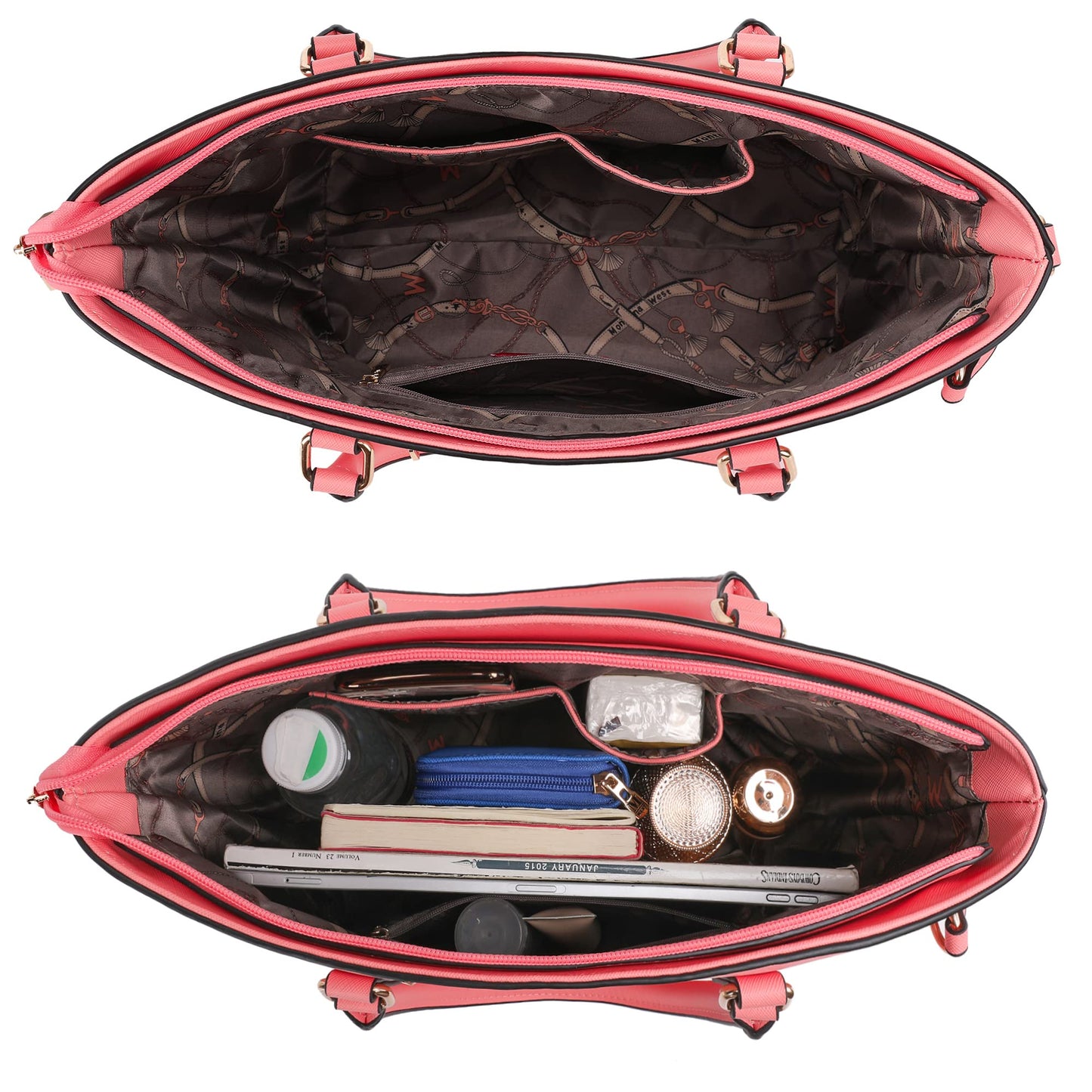 Montana West 3PCS Purses for Women Tote Bag and Wallet Set Shoulder Satchel Handbags