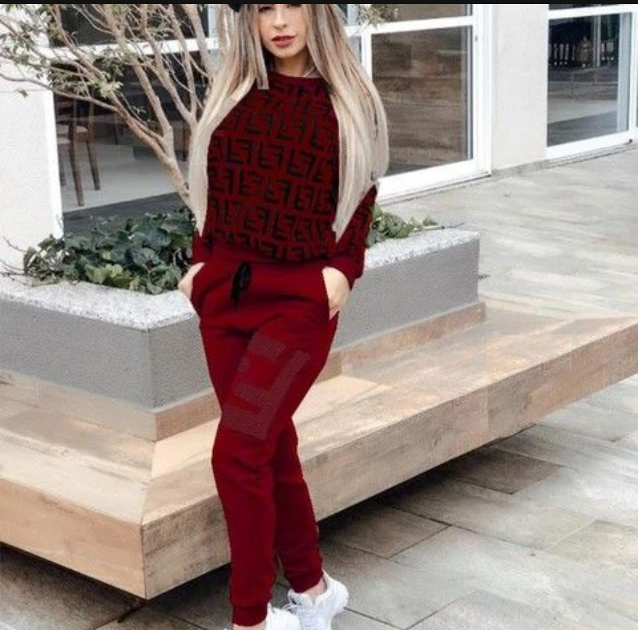 Two Piece Fashionable Outfit