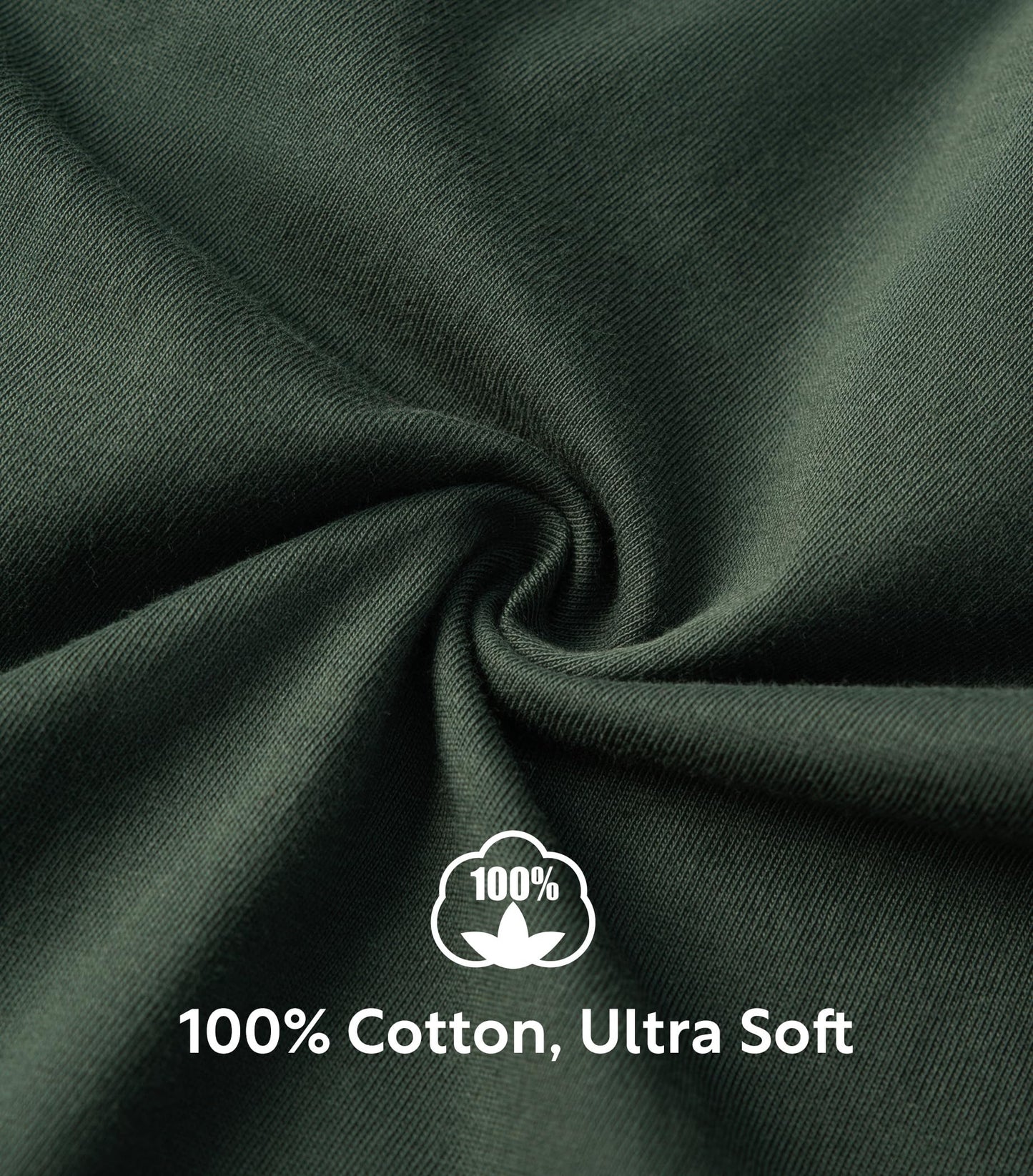 DAVID ARCHY Mens Pajamas Set Soft Cotton Notched Collar Pajamas for Men Long Sleeve Mens Sleepwear with Pockets & Front Fly