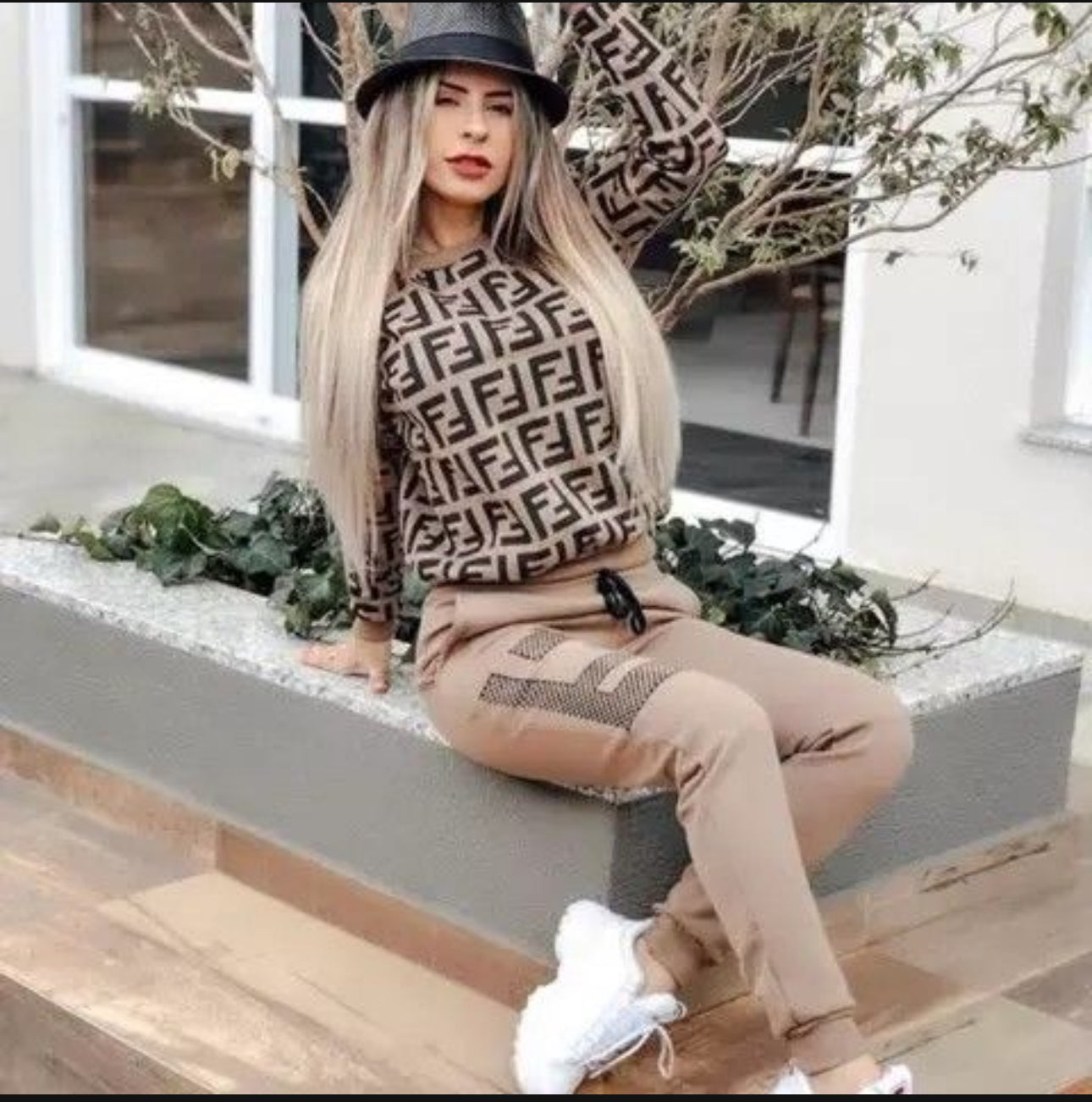 Two Piece Fashionable Outfit