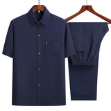 2025 Designer Men’s Casual 2-Piece Summer Set – Trendy Shirt & Shorts Outfit