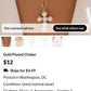 Gold Plated Choker